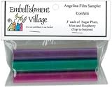 ANGELINA FILM SAMPLER 4X3' 3/PKG-CONFETTI -RASPBERRY/MINT/SUGAR PLUM
