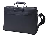 [ヒデオワカマツ] HIDEO WAKAMATSU ライズ スクエアハンドル型ビジネスバッグ A4対応サイズ(41cm) ダークグレー 85-95415の画像