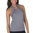 Go International&reg; Ruffle Racer Back Tank - Chroma
