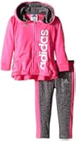 Adidas Baby Girls' Triple Stack Set