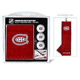 Montreal Canadiens Golf Towel with Golf Balls Gift Set
