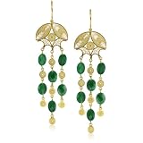 sleeper earrings 14k gold Katch by Kathy Flesch 24k