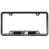 Buy BMW Carbon Fiber Look License Plate Frame with M Logo by BMW