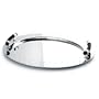 Alessi Stainless Steel Oval Tray with Handles by Michael Graves