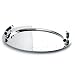 Alessi Stainless Steel Oval Tray with Handles by Michael Graves