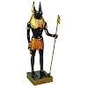 Egyptian God Anubis Statue Deity Jackal Figurine