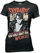 Cry Baby Bad Girls Juniors T-Shirt