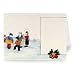 Carol Singers and an Accordion Player by.. - Greeting Card (Pack of 2) - 7x5 inch - Art247 - Standard Size - Pack Of 2