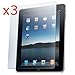 For Apple Ipad 2 New Premium Reusable Screen Protector with Cleaning Cloth (pack of 3)
