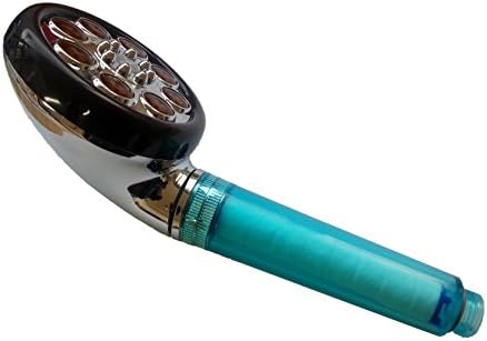 Cool Shower Head Hand Held Chrome Two Functions Built-in a Sediment Filter New