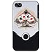 iPhone 4 or 4S Slider Case Silver Four of a Kind Poker Spade - Card Player