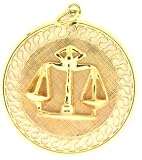 Libra, 14K Gold Charm