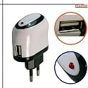 USB Schnelllader 1000mAh einsetztbar als Netzteil / Ladekabel / Ladeger&auml;t - Ladeadapter 220V