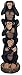 George S. Chen Imports Monkeys See Hear Speak No Evil Collectible Figurine Statue (Set Of 3)