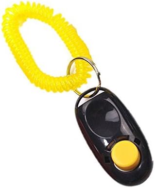 OALY Dog Training Clicker Click Agility Cat Pet Obedience Trainer Black 1pcs