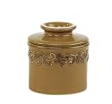 Butter Bell Crock, Antique Sienna