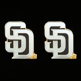 MLB San Diego Padres Team Logo Post Earrings