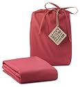 Organic Pink Crib Fitted Sheets