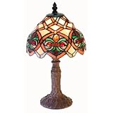 Tiffany-style Small Arielle Accent Lamp