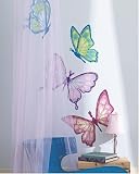 Review Wallies  / Butterfies Wallies Murals Prepasted Wallpaper Cutouts