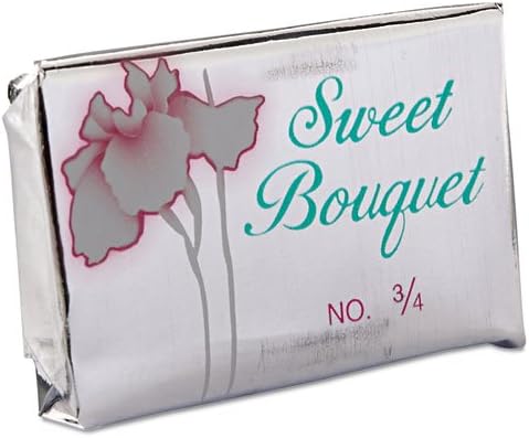 Sweet Bouquet Face and Body Soap, Foil Wrapped, Floral, .75oz Bar, 1000/Carton
