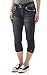 WallFlower Juniors Luscious Curvy Bling Denim Capris