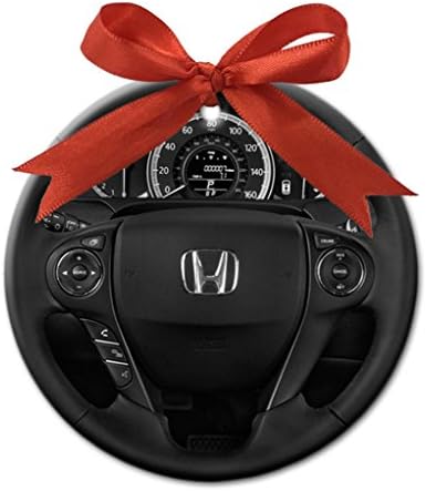 Honda Accord Custom Personalized Round Ceramic Ornaments Crafts Home Decoration Ornaments Christmas Gift