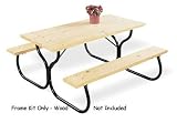 Fc30 Black Picnic Table Frame
