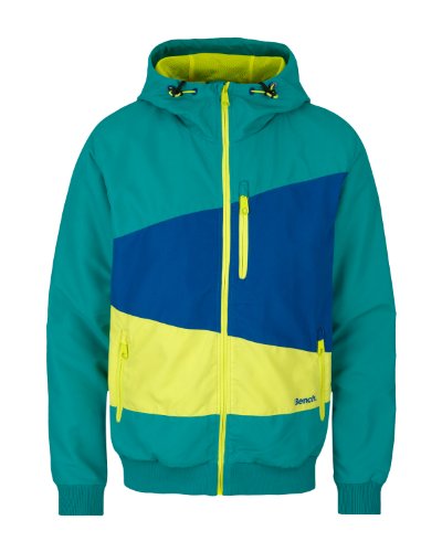 Bench Herren Jacke Bubba, deep peacock blue, M, BMKA1376_GR153