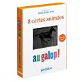 8 cartes anim�es Au galop !