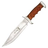 Elk Ridge Fixed Blade Knife Pakkawood Bowie