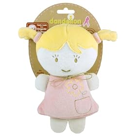 Dandelion Pink Organic Toy Baby Doll