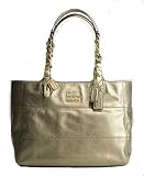 Coach Patent Antique Gold East West Gallery Book 