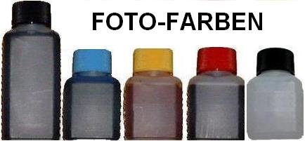 Foto-Farben-Set 250ml und 50ml Düsenreiniger für Epson Stylus Photo 895EX mit Anleitung Foto-Farben-Set 250ml und 50ml Düsenreiniger für Epson Stylus Photo 895EX mit Anleitung