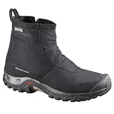 Salomon Men's Tactile TS WP Winter Boot,Black/Black/Thyme,8 M US