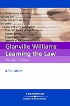 Glanville Williams Learning the Law