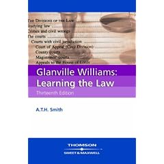 Glanville Williams Learning the Law