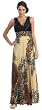 Ball Gown Elegant Prom Designer Printed Dress #2650