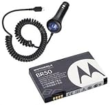 Bargaincell - Motorola Razr Razor V3, V3c, V3m, V3i, V3t, V3e Accessory Bundle Kit - OEM Original Vehicle Power Car Charger with Ic Chip Syn0847 + Original OEM Lithium Ion Battery Br50 Snn5696b