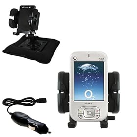i-Mate Jam Auto Bean Bag Dash Holder with Car Charger - Uses Gomadic TipExchange by iMate
