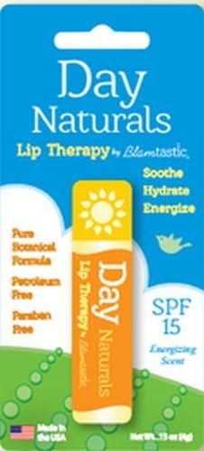 Blamtastic Luscious Lip Balm, Day Naturals - 0.15 oz (4 g) SPF-15