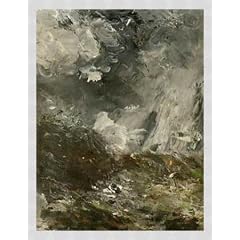 Bild mit Rahmen: August Johan Strindberg, "Die Nacht der Eifersucht", 54 x 71 - Aluminium Basic M: Silber matt
