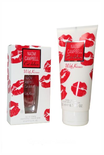 Naomi Campbell CAT DELUXE WITH KISSES 15 ml Eau de Toilette + 200 ml Body Lotion OVP Preisvergleich