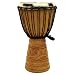 Musical Instruments : Deep Carve African Djembe, 19-20" Tall x 10-11" Head