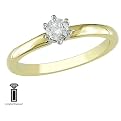14KY 1/4 ct Round Tiffany Solitare