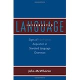 language interrupted signs of non native acquisition in standard language grammars