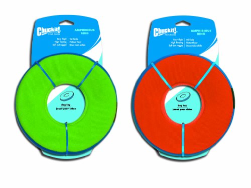 Chuckit! Amphibious Flying Ring (Colors Vary)