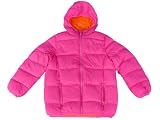 Triple Star Girls Down Puffer Coat Quilted Hooded Pink Jacket
