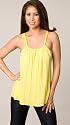 Splendid Daffodil Silk-Strap Top