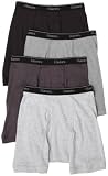 Hanes Classics Men's 4-Pack Multi-Color Boxer Brief Underwear